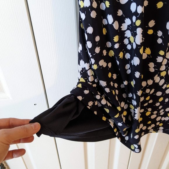 Precis Faux Wrap Dress with Lining size 14 - Picture 12 of 12